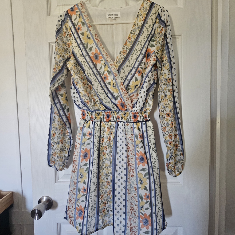 Floral Long Sleeve Dress
